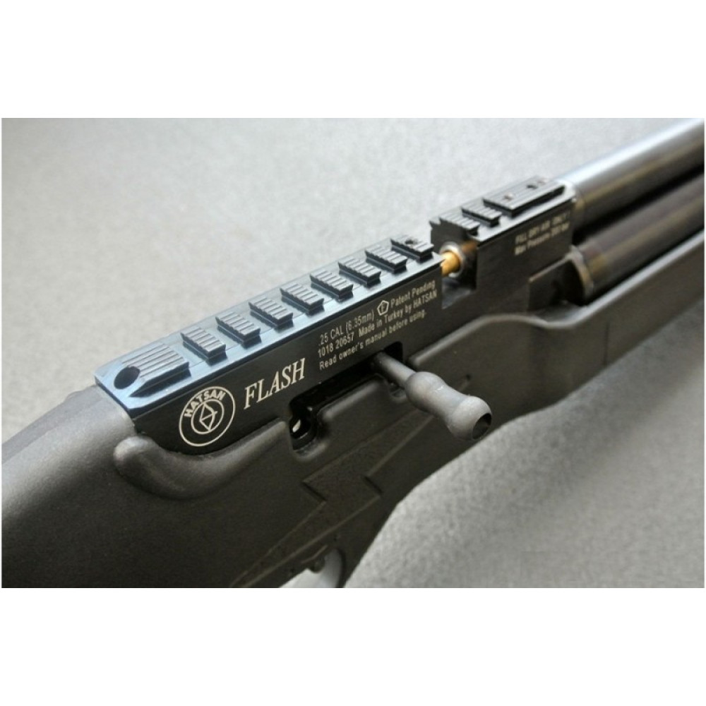 Пневматическая винтовка Hatsan Flash QE (PCP, модератор, 3 Дж) 6,35 мм