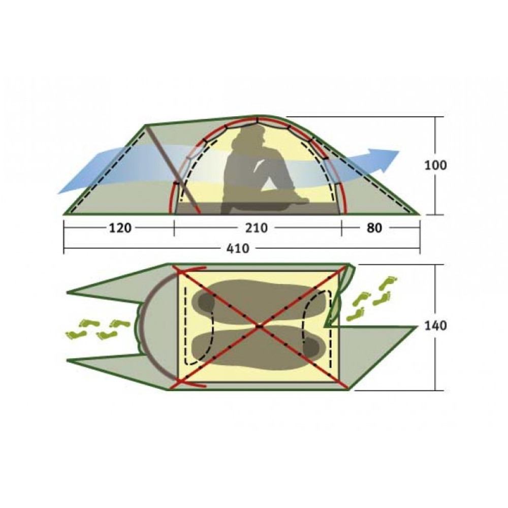 Палатка Alexika Nakra 2