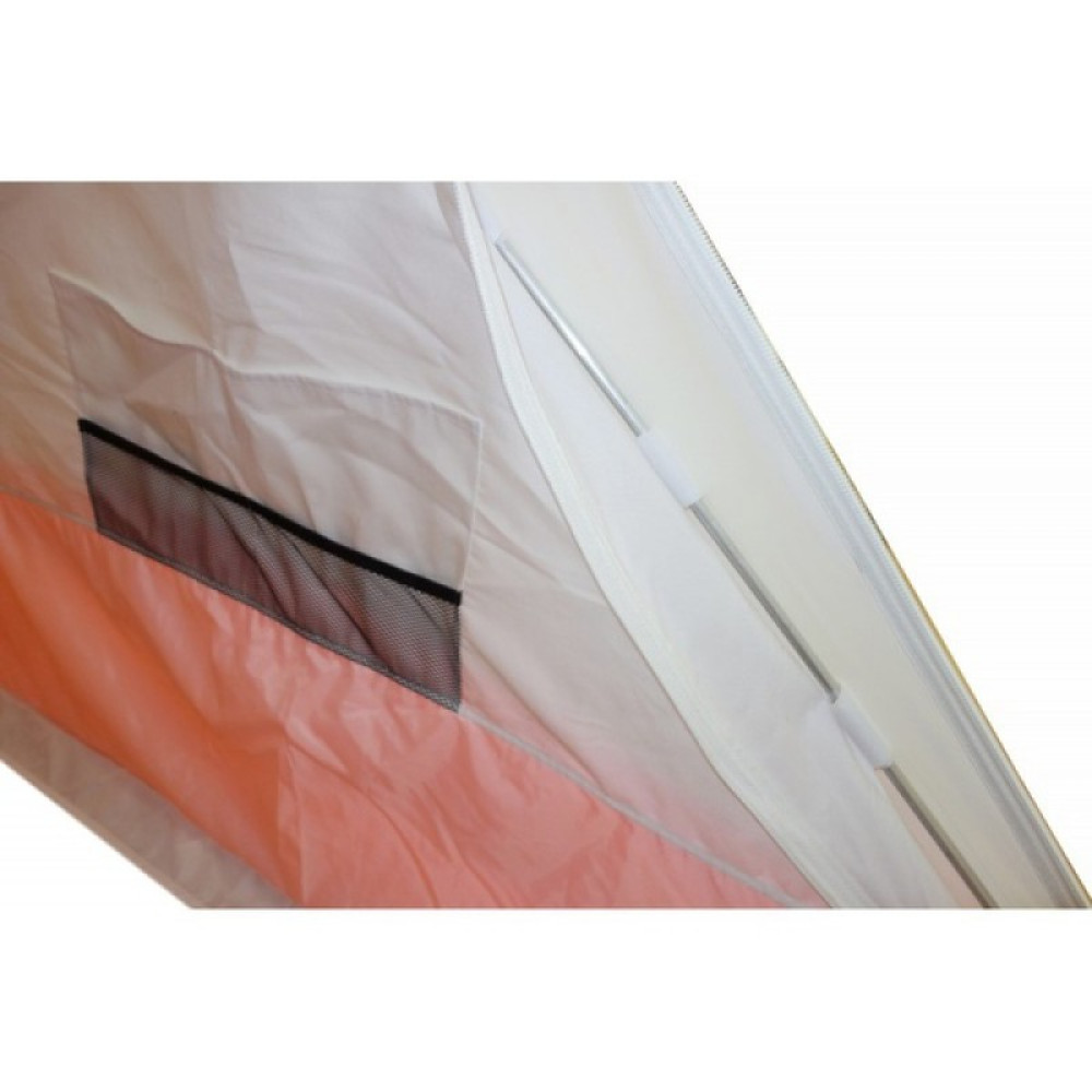 Палатка Пингвин Призма Премиум бело-оранжевый