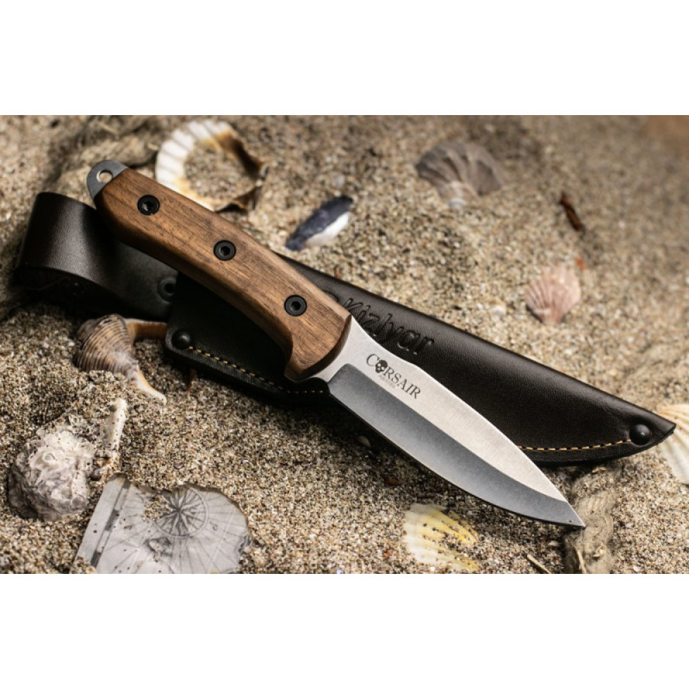 Туристический нож Corsair AUS-8 StoneWash Орех