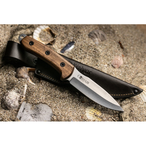 Туристический нож Corsair AUS-8 StoneWash Орех