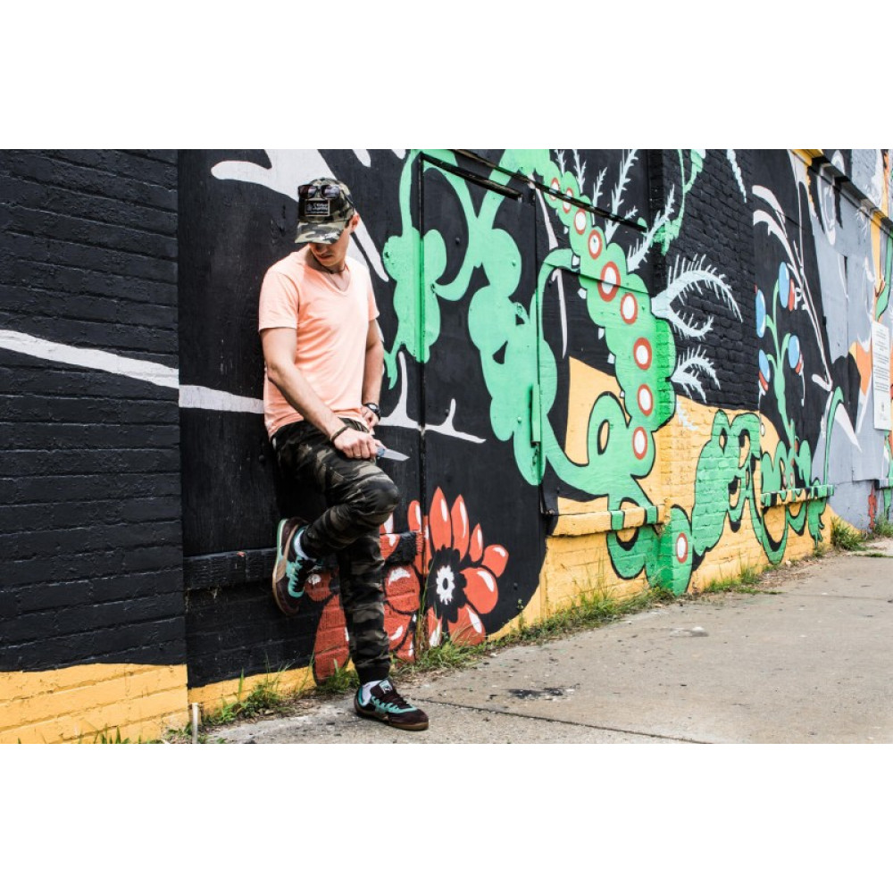 Складной нож Zorg D2 Gray Titanium