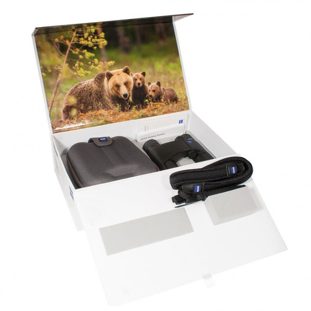 Бинокль Carl Zeiss Victory Pocket 8x25, черный, Черный