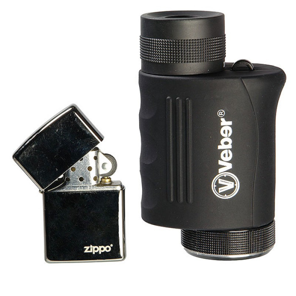 Монокуляр Veber 8-20x25, черный, Черный