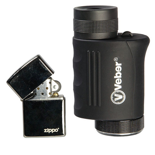Монокуляр Veber 8-20x25, черный, Черный