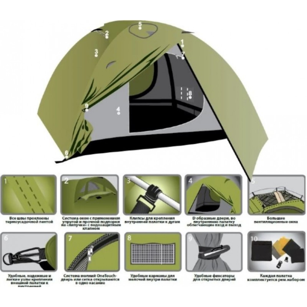 Палатка Tramp Lite Anchor 4