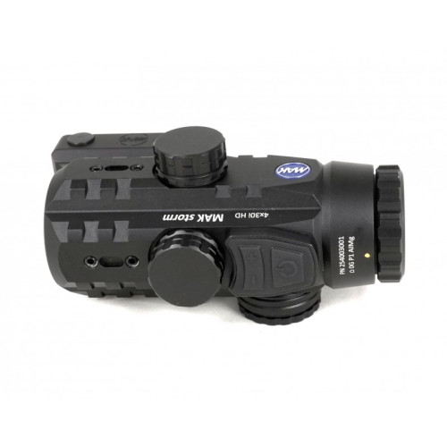 Призматический прицел MAKstorm 4x30i HD, Черный