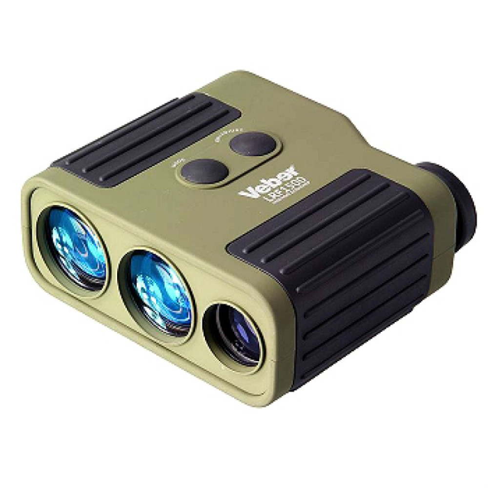 Лазерный дальномер Veber LRF1500 7х25 зеленый