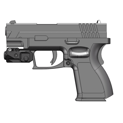 Лазерный целеуказатель Vector Optics VipeRay Scrapper Subcompact Green Laser