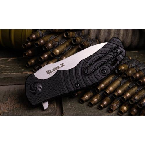 Складной нож Bloke X N690 StoneWash