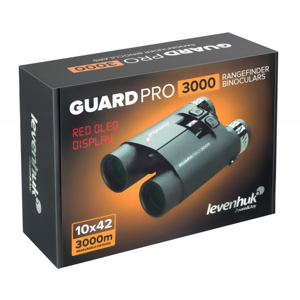 Бинокль с дальномером Levenhuk Guard PRO 3000