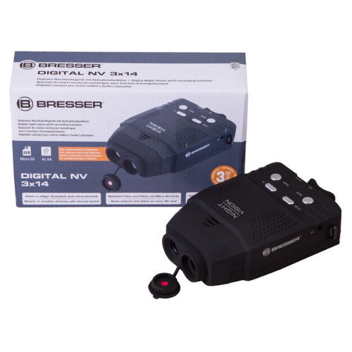 Цифровой монокуляр ночного видения Bresser 3x14, с функцией записи