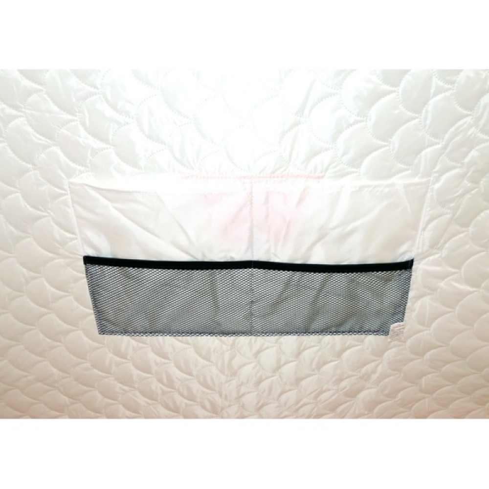 Палатка Пингвин 2 Термолайт бело-оранжевый