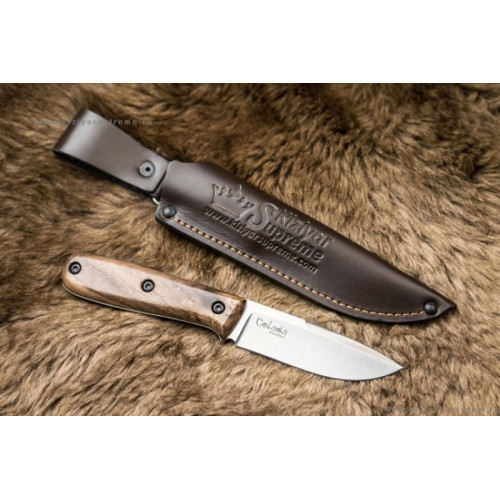 Туристический нож Colada AUS-8 StoneWash Орех