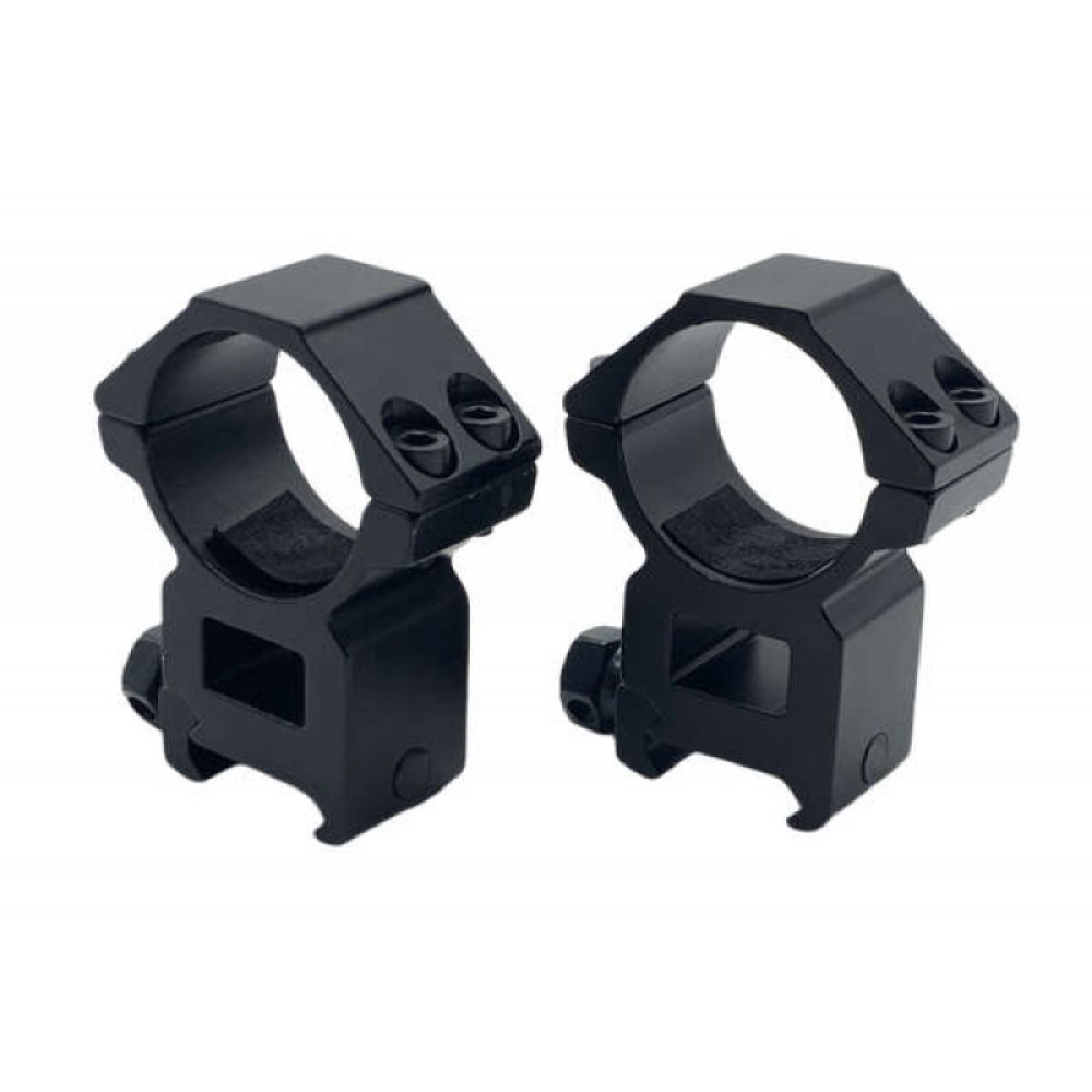 Кольца Discovery 30мм на weaver высокие в пластиковом кейсе