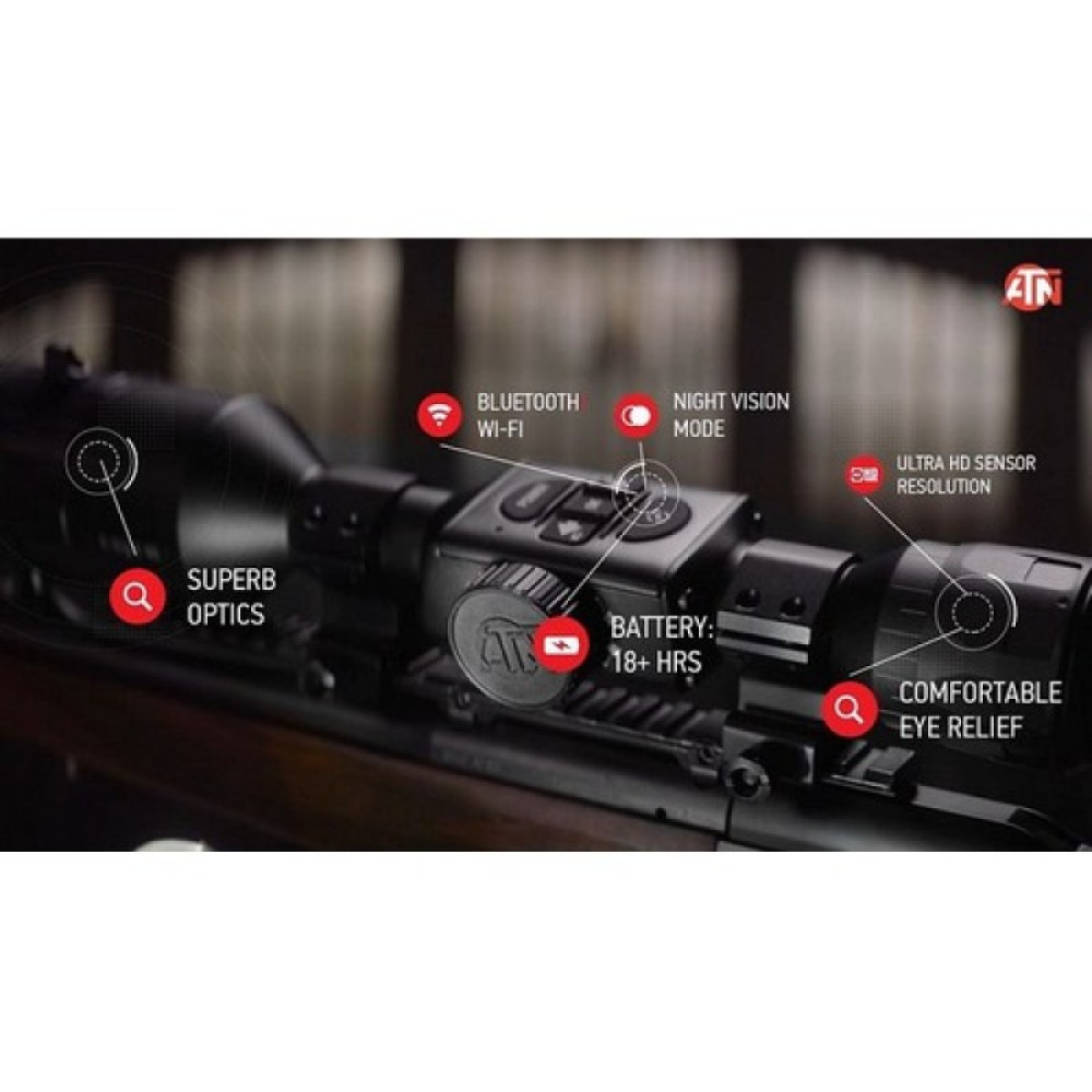 Цифровой прицел день/ночь ATN X-Sight-4k Pro 5-20x