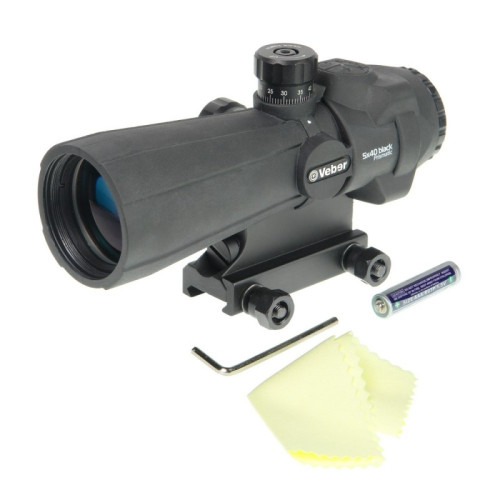 Оптический прицел Veber Wolf Prismatic 5х40 RGB