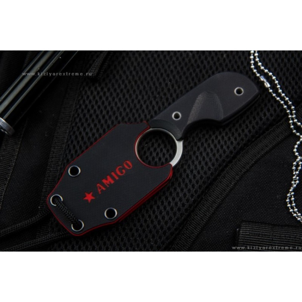 Шейный нож Amigo X Satin D2