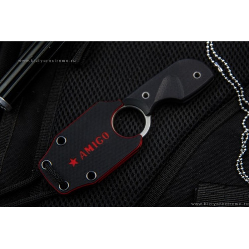 Шейный нож Amigo X Satin D2