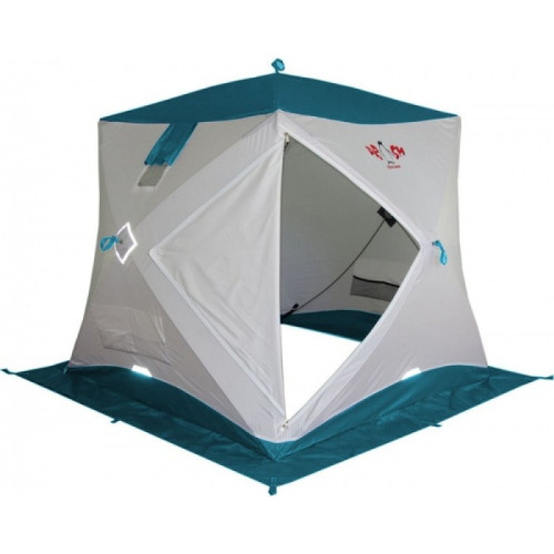 Палатка Пингвин Призма Премиум бело-зеленый