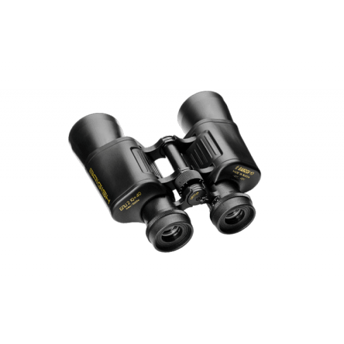 Бинокль БПЦ2 10х40 (обрезиненный) «Байгыш» с рубиновым покрытием, Черный