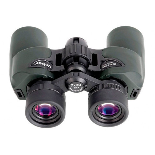 Бинокль Veber ED 7x30 WP, зеленый, Зеленый