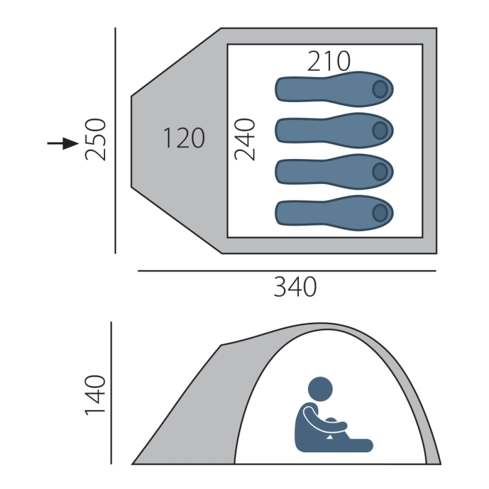 Палатка Arten Vega