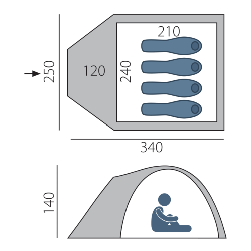 Палатка Arten Vega