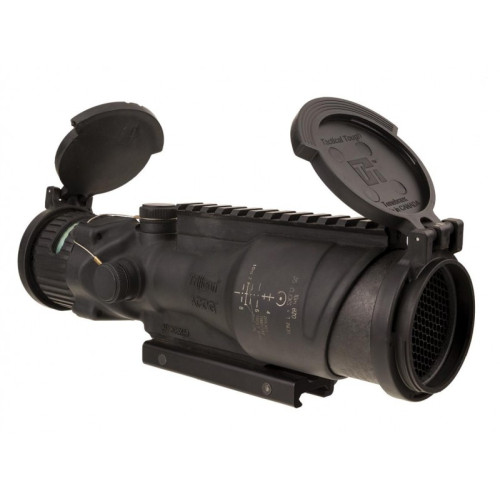 Призматический прицел Trijicon ACOG 6x48 M240 Green Horseshoe (TA648MGO-M240), Черный