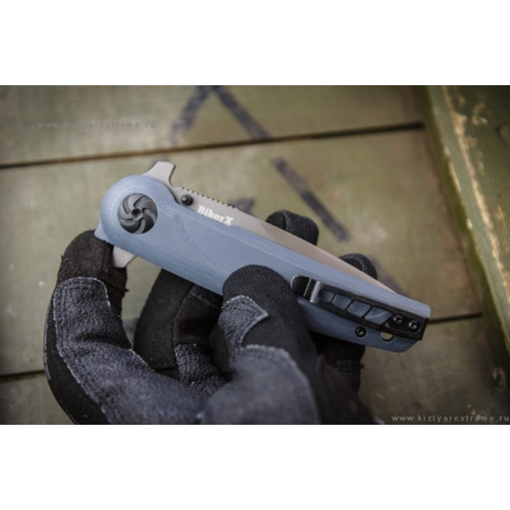 Складной нож Biker X D2 TacWash
