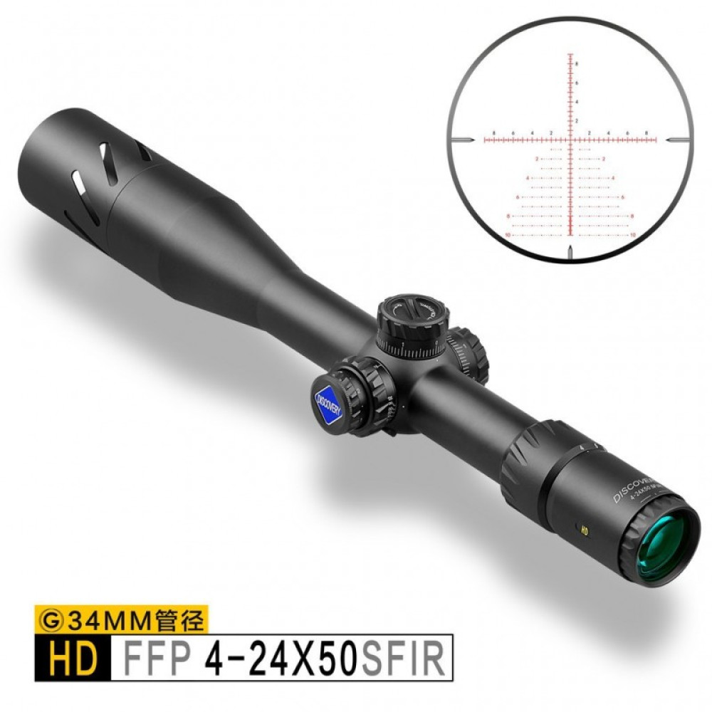 Оптический прицел Discovery HD34 5-30x56 SFIR FFP