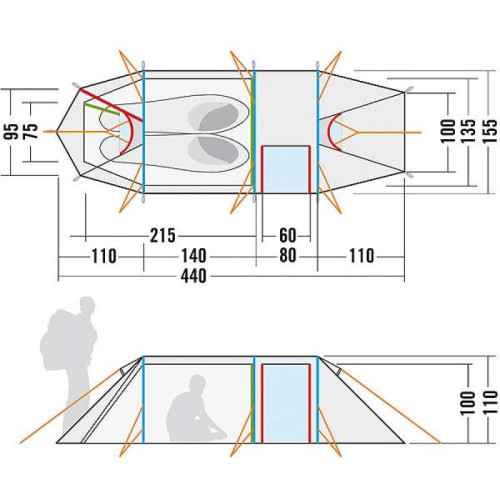 Палатка Tatonka Alaska 2