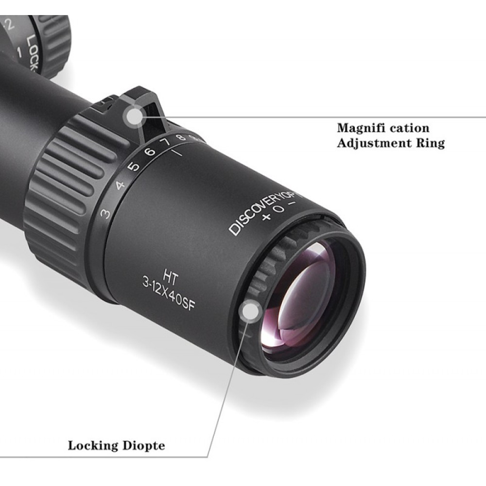 Оптический прицел Discovery HT 3-12X40SFFFP FW30