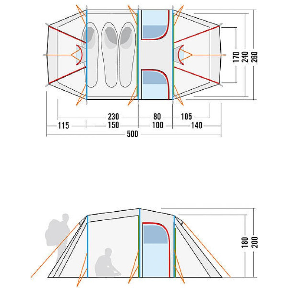 Палатка Tatonka Family Camp