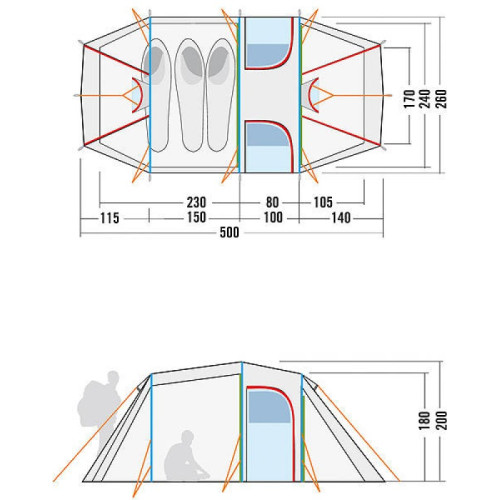 Палатка Tatonka Family Camp