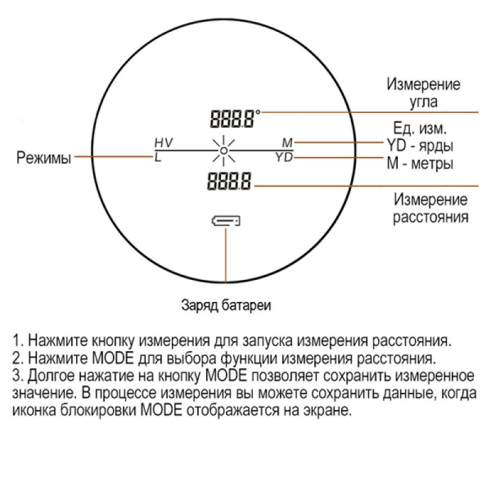 Дальномер Discovery D600 (camo)