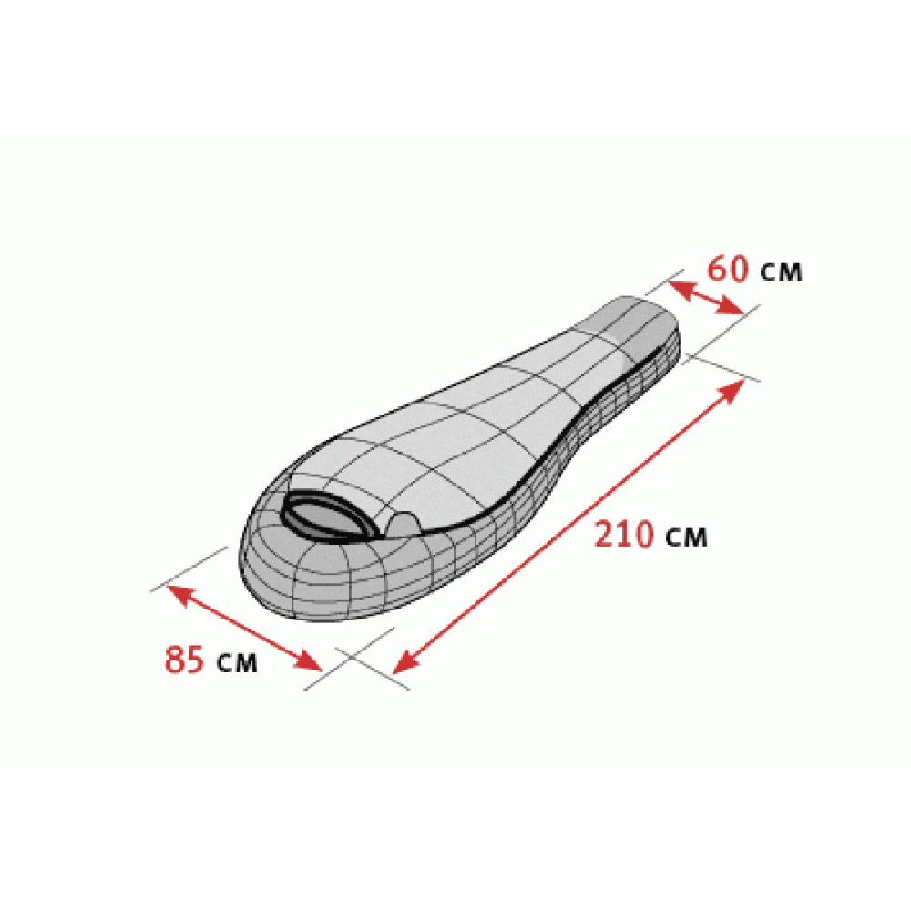 Cпальный мешок Alexika Aleut compact