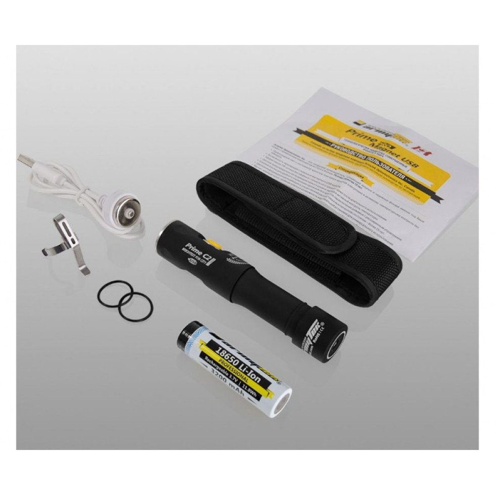 Фонарь на каждый день Armytek Prime C2 Pro Magnet USB (тёплый свет)