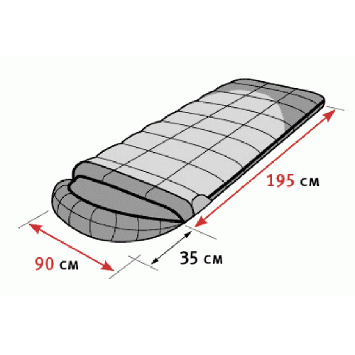Cпальный мешок Alexika Tundra plus