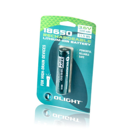 Аккумулятор Li-ion Olight ORB-186P32 18650 3,7 В. 3200 mAh