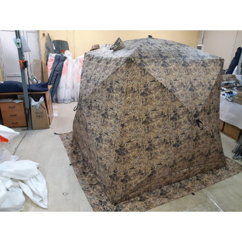 Баня походная Пингвин Призма Премиум (1-сл) камуфляж, композит