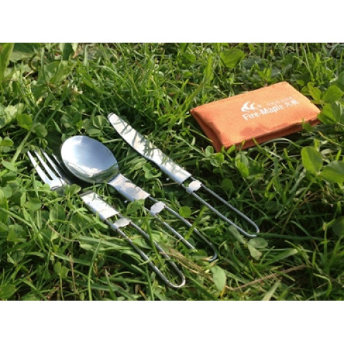 Набор из нержавеющей стали - ложка, вилка, нож Fmt-803