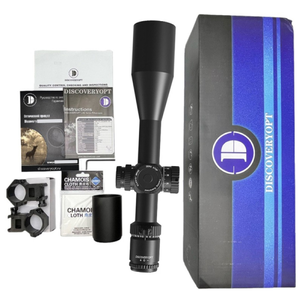 Оптический прицел Discovery LHD 8-32X56SFIR FFP Zero Stop