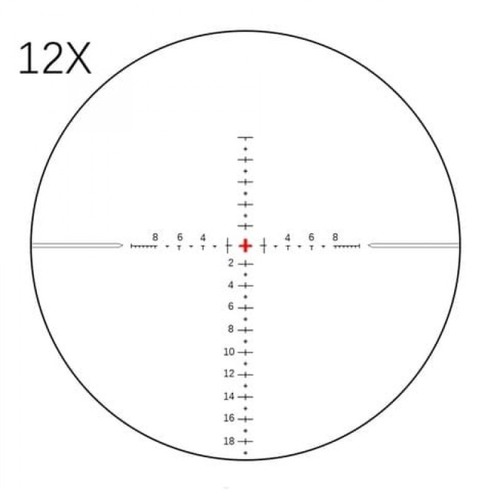 Оптический прицел Veber Black Russian 3-12x42 SF FFP RG
