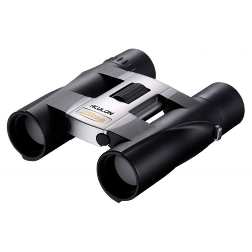 Бинокль Nikon Aculon А30 8x25, серебристый, Серебрянный