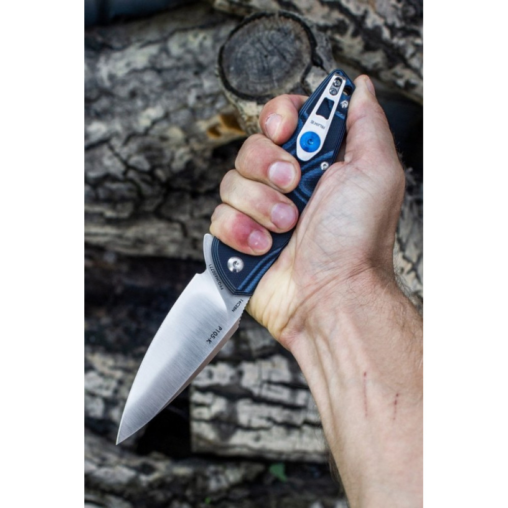 Нож Ruike Fang P105 черно-синий