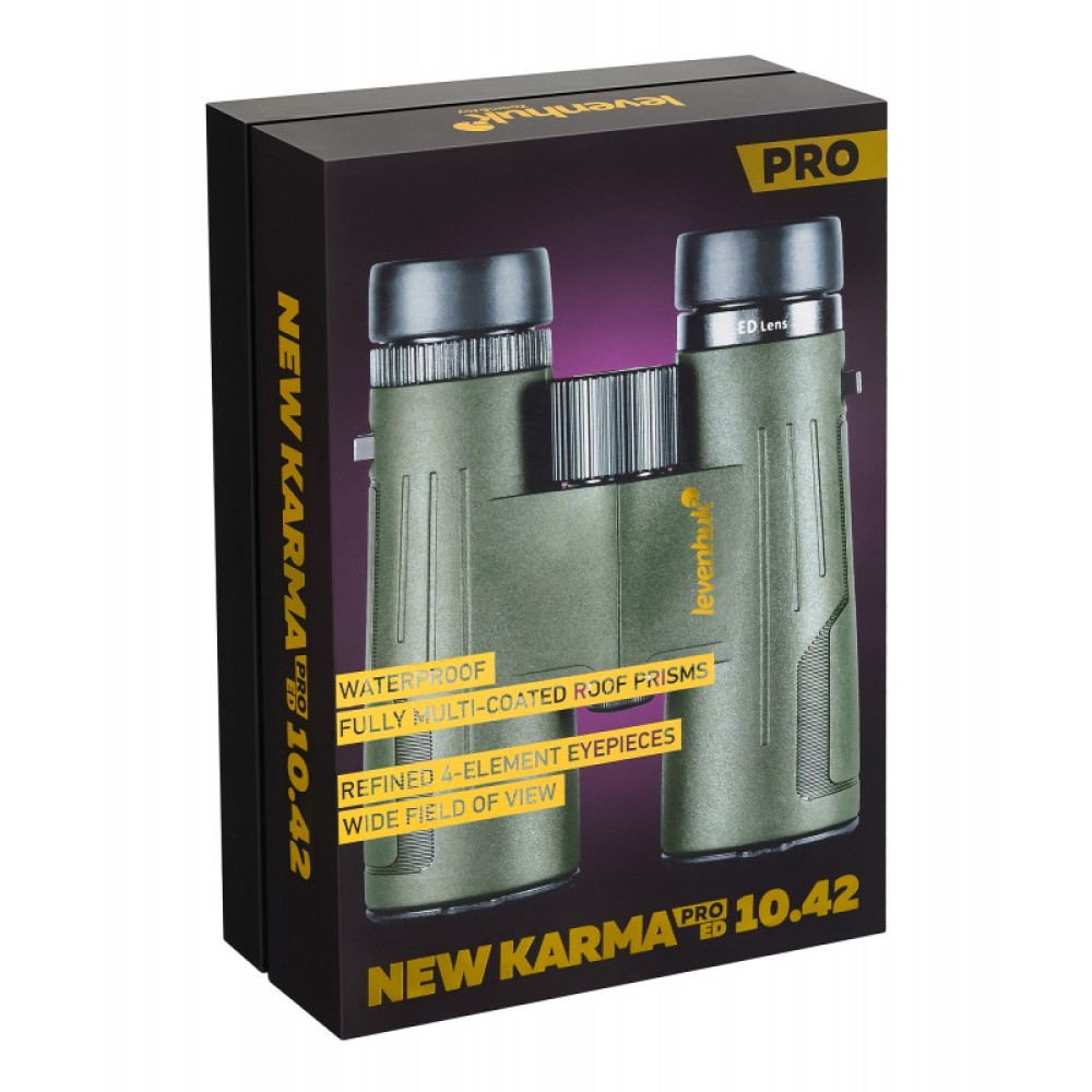 Бинокль Levenhuk New Karma PRO ED 10x42