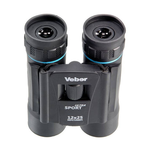 Бинокль Veber Ultra Sport БН 12x25, черный