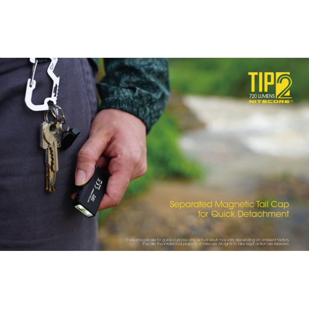 Фонарь Nitecore TIP2 Black Cree 2*XP-G3 S3