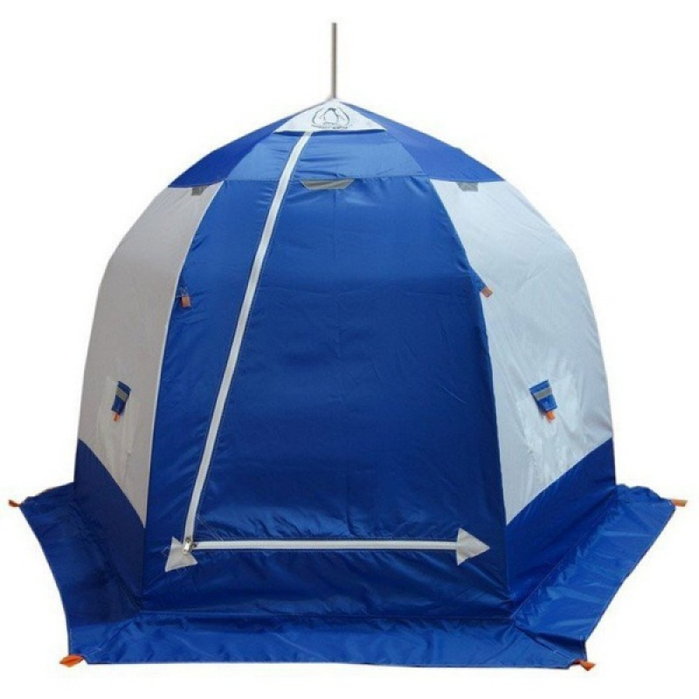 Палатка Пингвин 2 бело-синий
